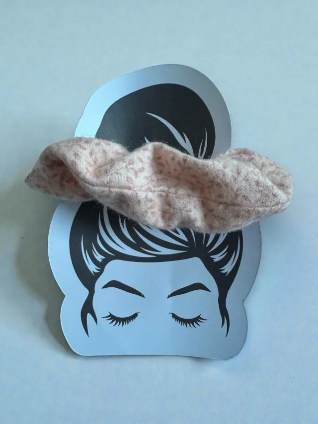 Hår scrunchie - rosa