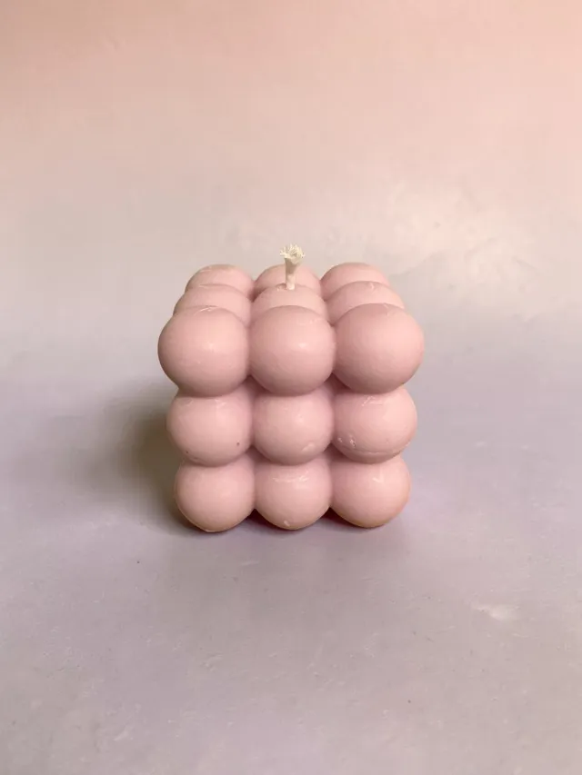 Boblelys - gammelrosa