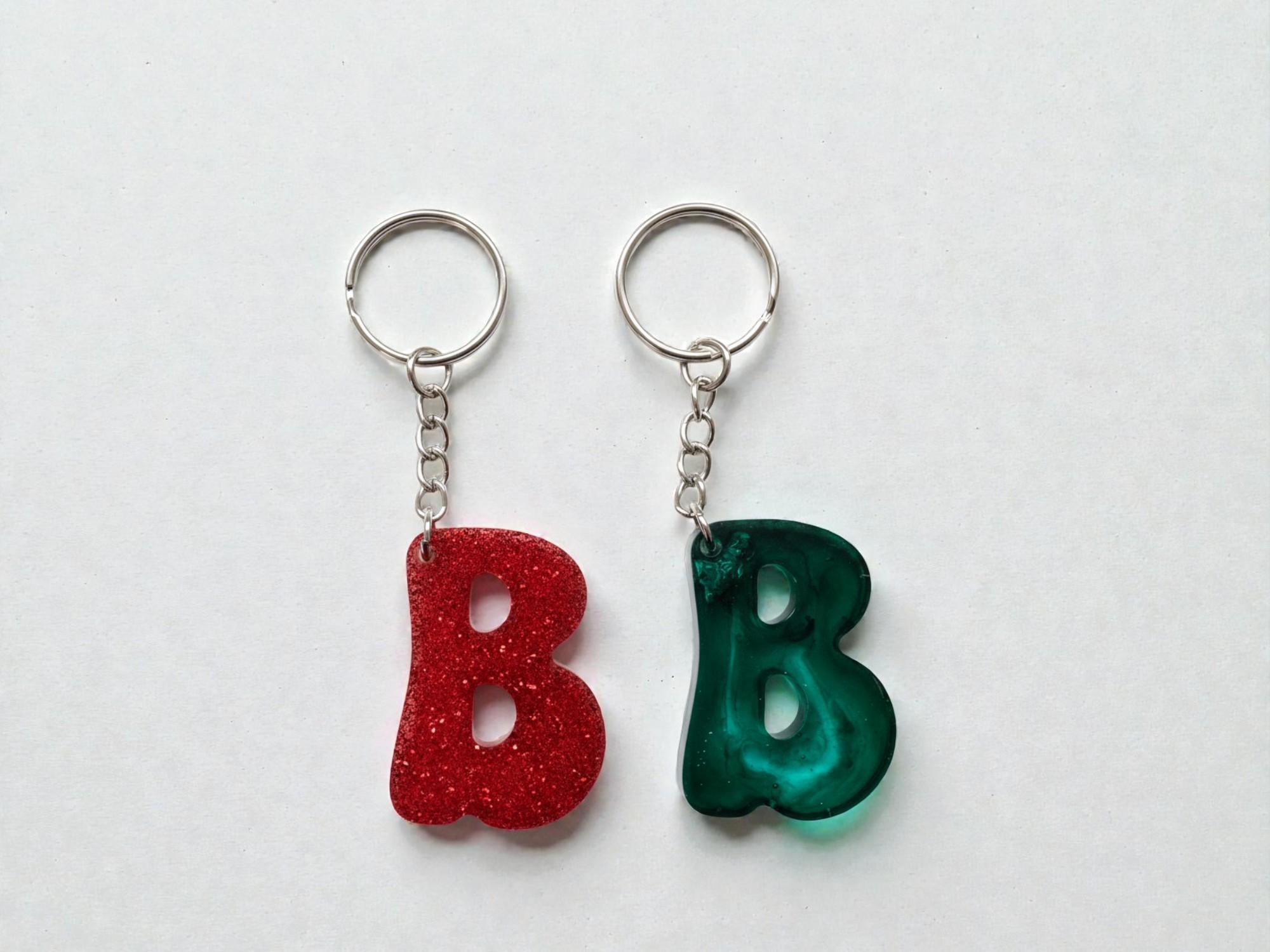 Bokstav nøkkelring B